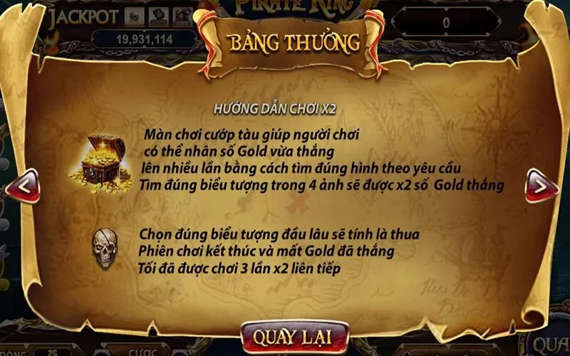 Quy tắc tham gia Pirate King GB68 nên biết