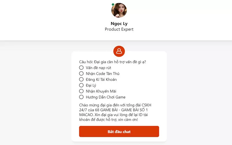 Tính năng Live Chat trực tuyến siêu tiện lợi